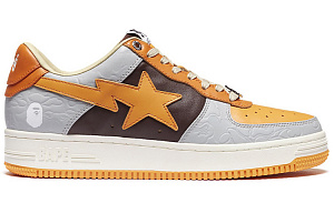 BAPE A BATHING APE Bape Sta Low Grey Orange 1 2612209