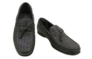 Bottega Veneta Casual Loafers Shoes Men's Dark Coffee 1 2612218
