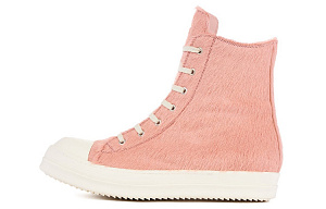 RICK OWENS Strobe High Pony Hair Dusty Pink