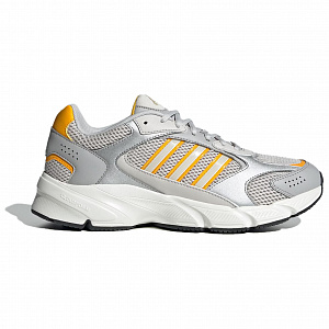 Adidas CRAZYCHAOS 2000 Anti-Slip Wear-Resistant Low-Top Casual Running Shoes Unisex Silver Yellow 1 2612640