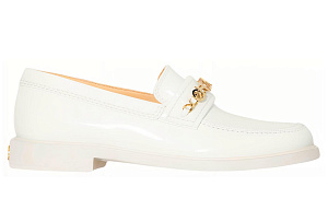 CHANEL Casual Single Shoes Women's White 1 2612740