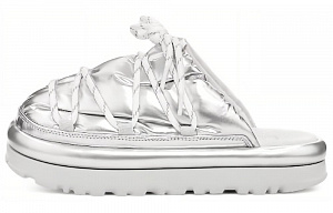 UGG Hi Shine Spaceslider Slide Silver Women's