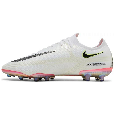 Nike Phantom GT Durable Breathable Soccer Shoes Men's White