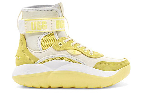 UGG La Cloud Hi White Yellow Women's 1 2613300