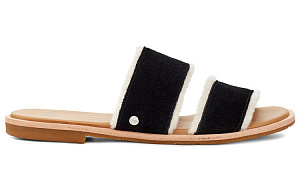 UGG Rubber Sole Slide Slippers Women's Black 1 2613436