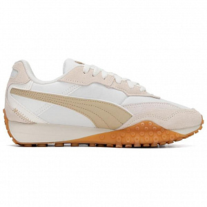 PUMA Blktop Rider Lightweight Low Top Casual Shoes Unisex White Brown 1 2613534