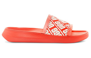 UGG Ruette Beach Orange Red Slippers Women's 1 2613539