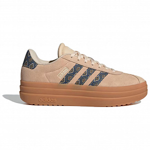 Adidas Vl Court Anti-Slip Wear-Resistant Low-Top Skateboard Shoes Women's Brown 1 2613667
