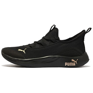 PUMA Legacy Anti Slip Wear Resistant Low Top Casual Running Shoes Women's Black Gold