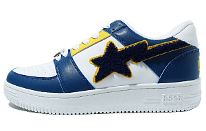 BAPE A BATHING APE Bape Sta Low Patched Navy