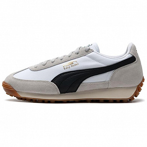 PUMA Easy Rider Vintage Anti Slip Wear Resistant Low Top Casual City Commute Running Shoes Unisex Gray White Black