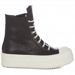 RICK OWENS/RO High Top Skateboard Shoes Men's Black 1 2614309
