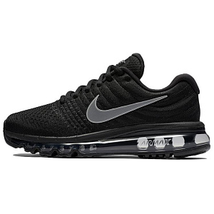 Nike Air Max 2017 Low Top Running Shoes Women's Black Gray