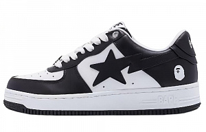 A BATHING APE Bape STA Stylish Skateboarding Shoes Women's Black