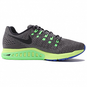Nike Zoom Structure 19 Cushioning, Wear Resistant Low Top Running Shoes Men's Black Green 1 2614537