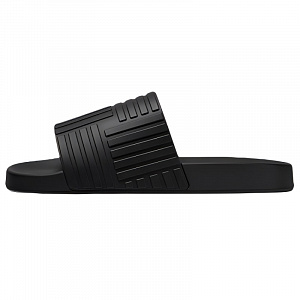 Bottega Veneta Rubber Slides Black