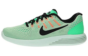 Nike Lunarglide 8 Cushioning Wear-Resistant Low-Top Running Shoes Women's Green