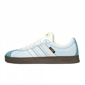 Adidas Vl Court Low Top Skateboard Shoes Unisex Blue White