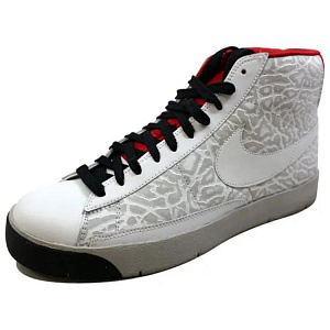 Nike Blazer Hi Premium White/White Granite Black 1 2614858
