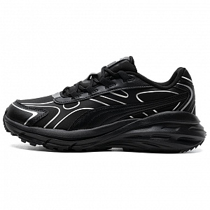 PUMA Hypnotic Collection LS Abrupt Low Top Casual Shoes Unisex Black Silver