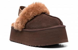 UGG Funkette Slipper 'Brown' Women's 1 2614906