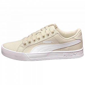 PUMA Smash Low Top Skateboard Shoes Unisex Beige