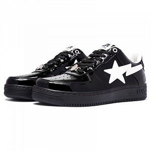 A BATHING APE Bape STA Abrasion Resistant Low Top Casual Shoes Women's 1 2615095