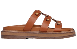 CELINE Stylish Sandals Women's Brown 1 2615216