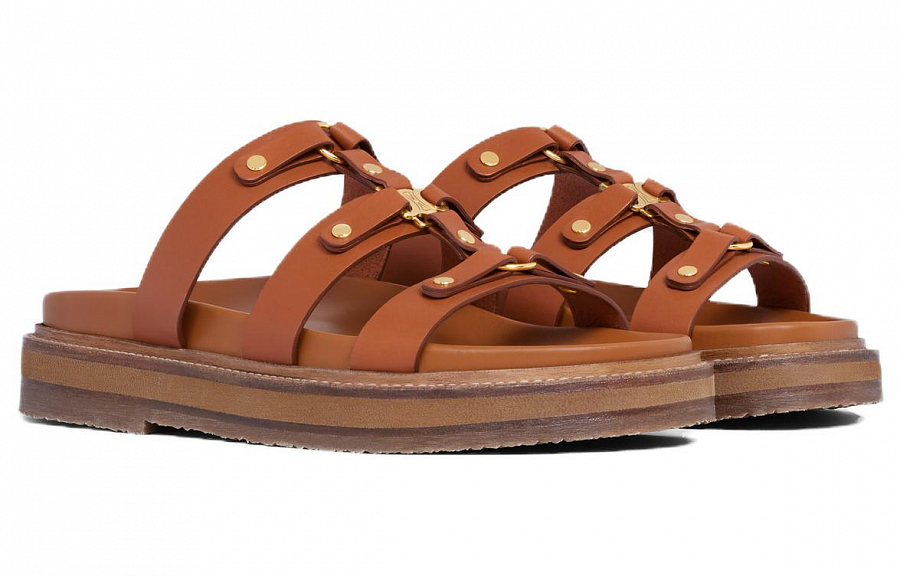 CELINE Stylish Sandals Women's Brown купить в интернет-магазине Yoocart с быстрой доставкой по России.