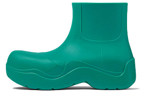 Bottega Veneta Puddle Ankle Boot Acid Turquoise Women's