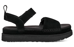 UGG Goldenstar Platform Sandal Black Women's 1 2616059