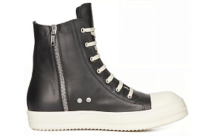 RICK OWENS Lido High Sneaks Black Milk 1 2616072
