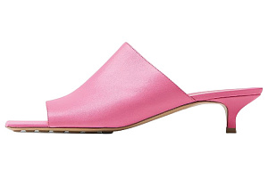 Bottega Veneta Stretch Slide Slippers Women's Pink