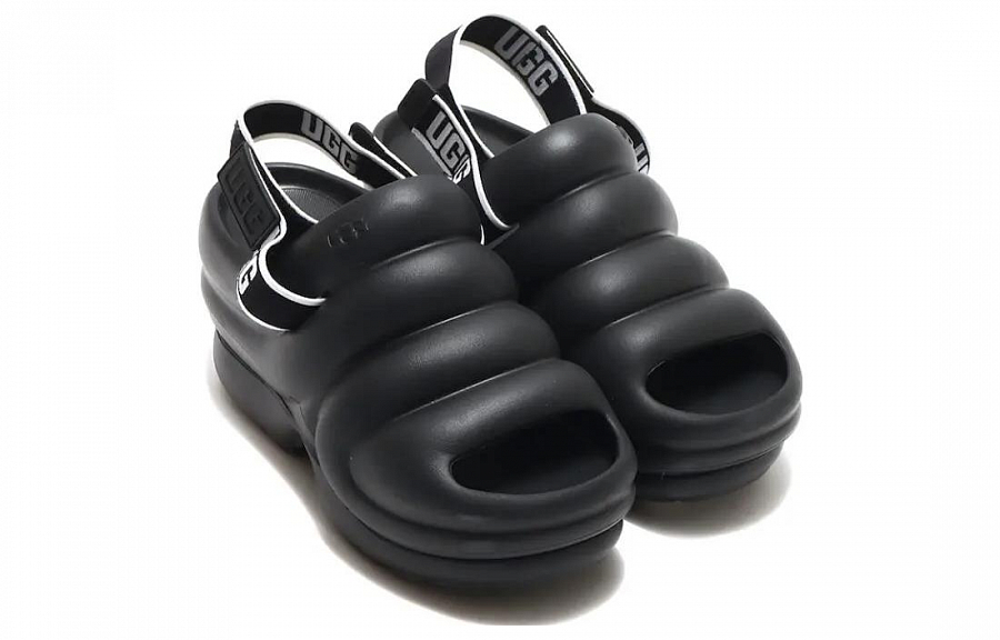 Atmos Pink x UGG Stylish Sandal Women's Black купить в интернет-магазине Yoocart с быстрой доставкой по России.