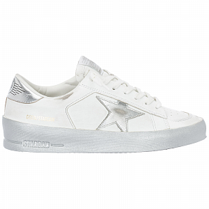 Golden Goose Stardan White Silver-tone Women's 1 2617031