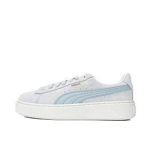 PUMA Low Top Skateboard Shoes Women's Gray Blue