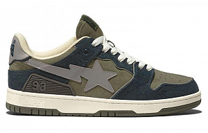 BAPE A BATHING APE Bape SK8 Sta Army Green Dark Blue 1 2617416