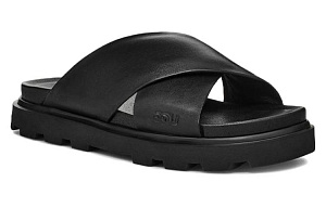 UGG Capitelle Crossband Sandal Black Women's 1 2617661