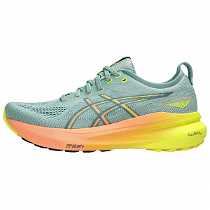 Asics Gel Kayano 31 Paris Light Celadon Safety Yellow