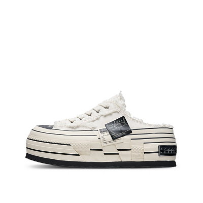 VESSEL Wrap-toe Slippers Unisex White