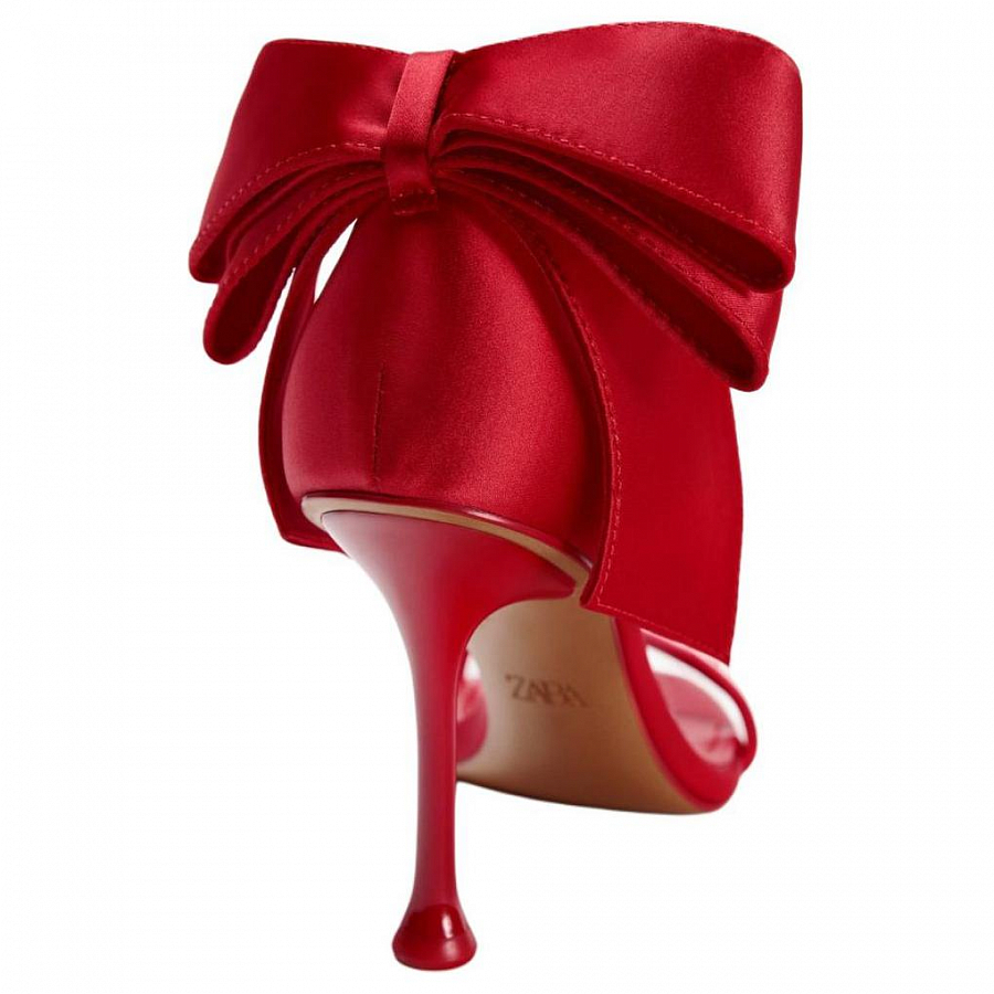 ZARA One Strap Sandals Women's Red купить в интернет-магазине Yoocart с быстрой доставкой по России.