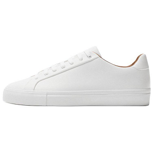 ZARA Low Top Skateboard Shoes Men's White