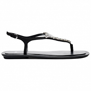 ZARA One Strap Sandals Women's Black 1 2618792