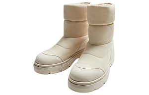 ZARA Short Snow Boots Men's Beige 1 2618798