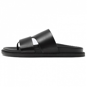 ZARA Slip Resistant Slide Slippers Men's Black