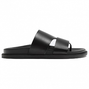 ZARA Slip Resistant Slide Slippers Men's Black 1 2618843