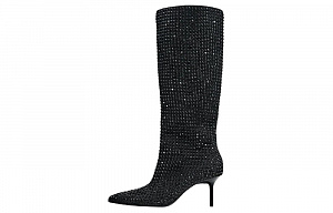 ZARA Knee high Boots Women's Black