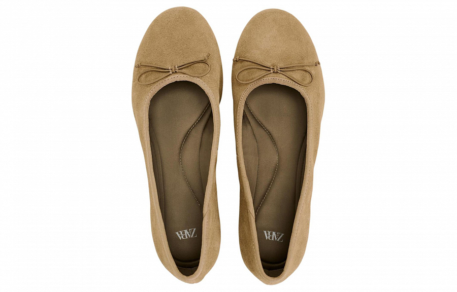 ZARA Trf Casual Shoes 1cm Women's Brown купить в интернет-магазине Yoocart с быстрой доставкой по России.