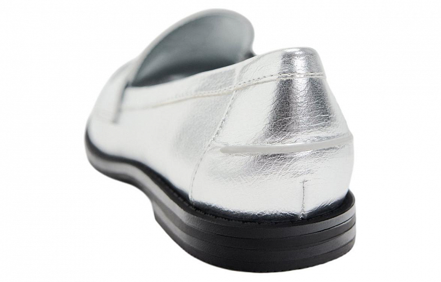ZARA Loafers Women's Silver купить в интернет-магазине Yoocart с быстрой доставкой по России.