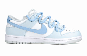 Nike Dunk Low-Top Skateboard Shoes Unisex Blue White 1 2619033